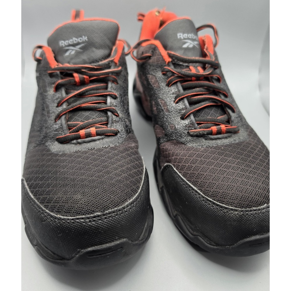 Reebok Work RB1061 Men's 9.5 M Safety Shoes SD10 Slip Resistant Black Red